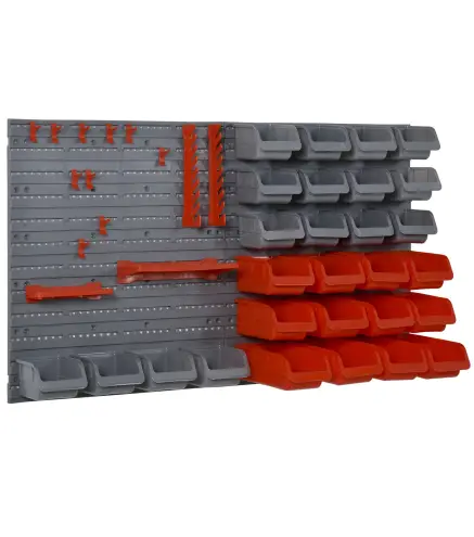 Juego de estante de 44 piezas