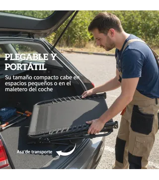 Set de 2 Tumbonas Plegables con Reposacabezas Bolsillo Lateral y Respaldo Reclinable en 5 Posiciones Negro