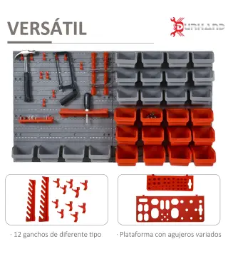 Juego de estante de 44 piezas