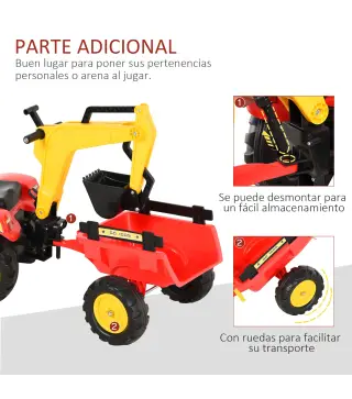 Tractor a Pedales