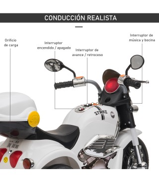 Motocicleta Eléctrica para Niños