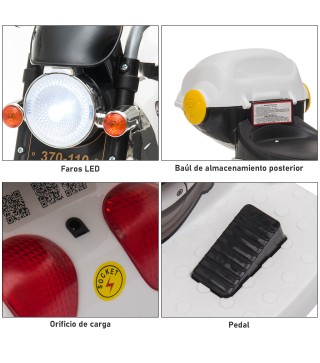 Motocicleta Eléctrica para Niños