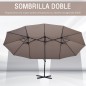 Sombrilla Doble Sombrilla Doble