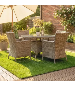 Césped Sintético de 22 Piezas Alfombra Césped Artificial 30x30 cm con Altura de Hierba 25 mm Drenaje Automático Verde