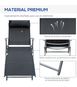 Tumbona Plegable