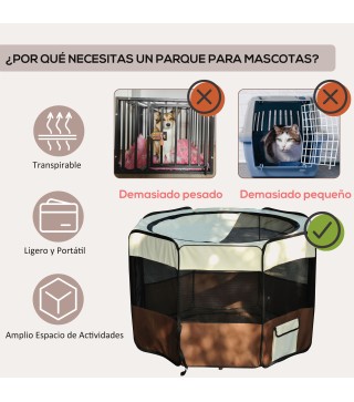 Parque Mascotas Plegable