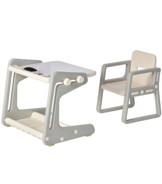 Juego de Tablero de Dibujo y Silla para Niños