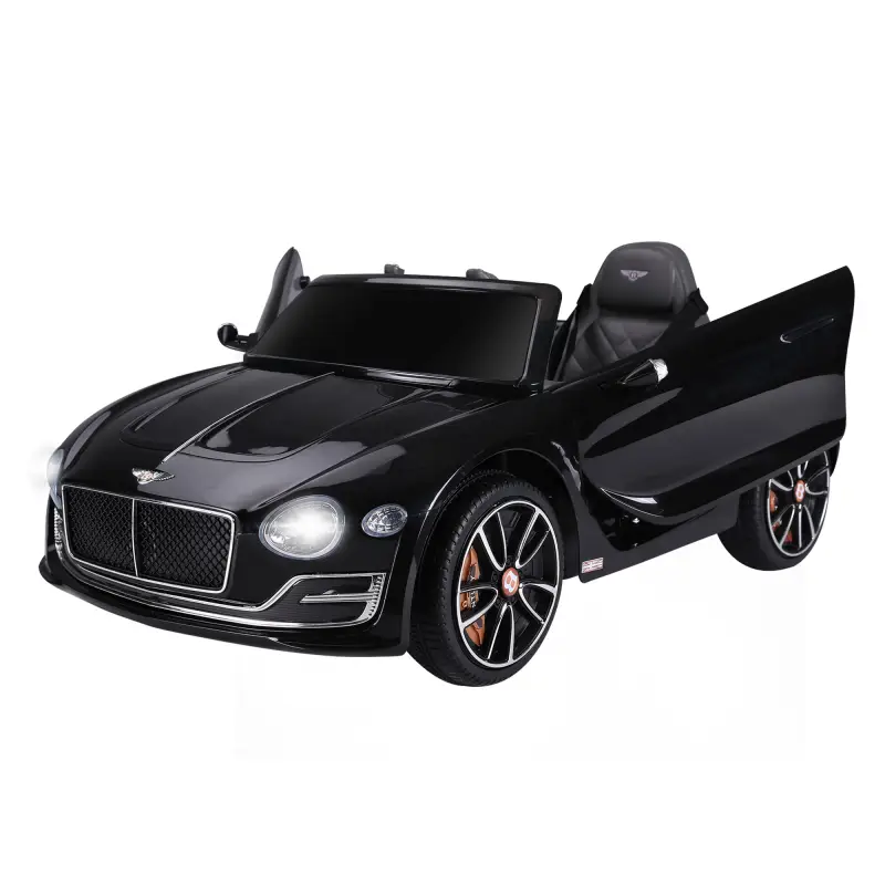 Coche Eléctrico para Niños Bentley GT Coche de Batería para Niños de +3 Años Velocidad 2,5-5 km/h 108x60x43 cm Negro