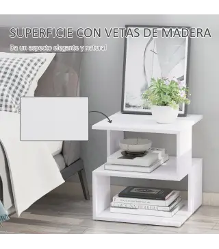 Mesilla de Centro 2 Niveles