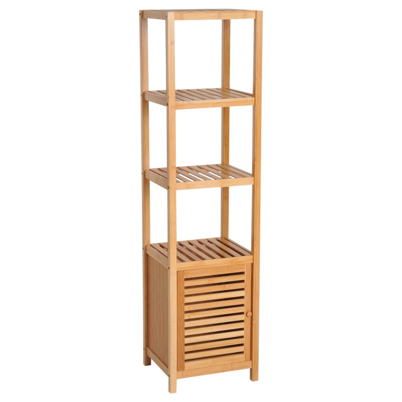 Estantería de Bambú para Baño Estantería de Bambú para Baño