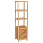 Estantería de Bambú para Baño Estantería de Bambú para Baño