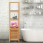 Estantería de Bambú para Baño Estantería de Bambú para Baño