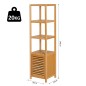 Estantería de Bambú para Baño Estantería de Bambú para Baño