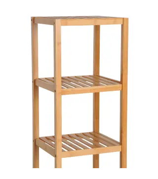 Estantería de Bambú para Baño