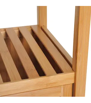 Estantería de Bambú para Baño