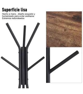 Perchero de Pie Metálico