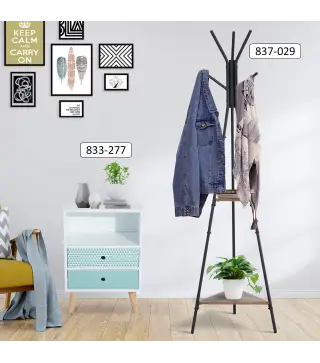 Perchero de Pie Metálico