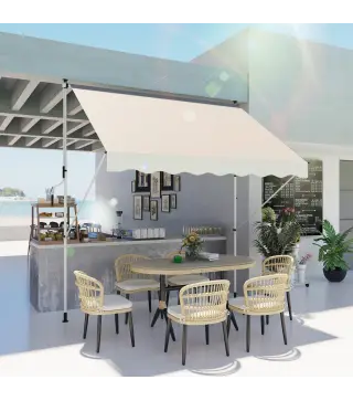 Toldo Manual Retráctil