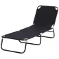 Tumbona Plegable Reclinable con Ángulo Ajustable de 5 Posiciones para Jardín Exterior Piscina Terraza Camping Carga 120 kg 188x5 Tumbona Plegable Reclinable con Ángulo Ajustable de 5 Posiciones para Jardín Exterior Piscina Terraza Camping Carga 120 kg 188x5