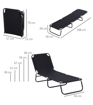 Tumbona Plegable