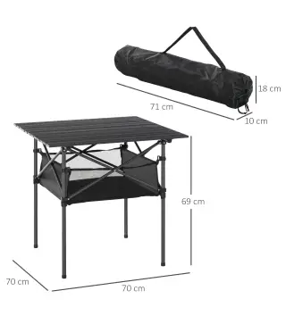 Mesa de Camping Plegable