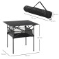 Mesa de Camping Plegable