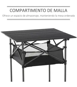 Mesa de Camping Plegable