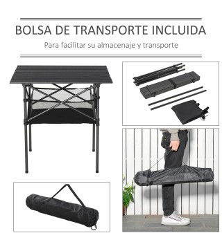 Mesa de Camping Plegable
