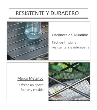 Mesa de Camping Plegable