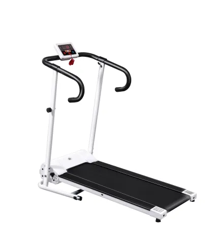 Cinta de Andar Plegable Cinta de Correr Eléctrica Velocidad de 1-10km/h con Pantalla LCD y Carga Máx. 110 kg para Fitness Hogar