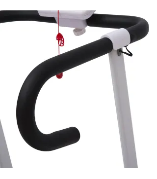 Cinta de Andar Plegable Cinta de Correr Eléctrica Velocidad de 1-10km/h con Pantalla LCD y Carga Máx. 110 kg para Fitness Hogar