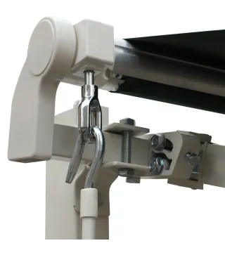 Toldo de Pared con Brazo Articulado y Manivela Marco Resistente de Aluminio y Cubierta de Poliéster 295x245 cm Verde