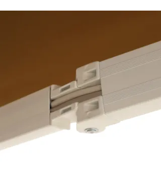 Toldo de Pared con Brazo Articulado y Manivela Marco Resistente de Aluminio y Cubierta de Poliéster 295x245 cm Café