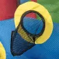 Castillo Inflable Infantil con Tobogán Cama de Salto Piscina Muro de Escalada Inflador 390x300x197 cm Multicolor