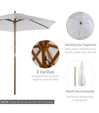 Parasol de Jardín
