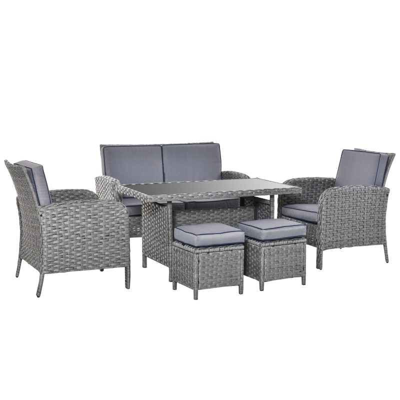 Conjunto de Muebles de Ratán Conjunto de Muebles de Ratán