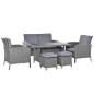 Conjunto de Muebles de Ratán Conjunto de Muebles de Ratán