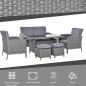 Conjunto de Muebles de Ratán Conjunto de Muebles de Ratán