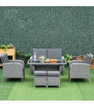 Conjunto de Muebles de Ratán