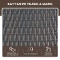 Conjunto 2 Tumbonas y 1 Mesa de Ratán Conjunto 2 Tumbonas y 1 Mesa de Ratán