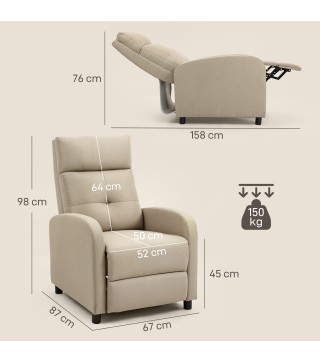 Sillón Relax Reclinable