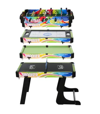 Mesa Multijuegos de 4 en 1