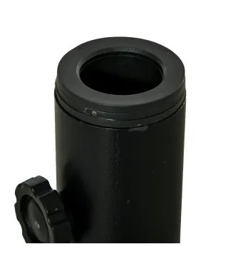 Soporte de Parasol para Suelo de Cemento con 2 Botones de Bloqueo y 4 Tornillos de Expansión Base de Sombrilla para Palo de Para