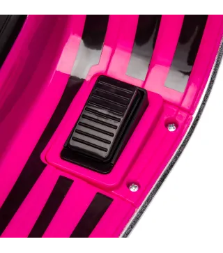 Moto Eléctrica para Niños de +3 Años con Licencia Vespa con USB MP3 Luz LED Radio FM Velocidad 3 km/h Carga 35kg Rosa