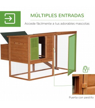Gallinero de Madera Exterior