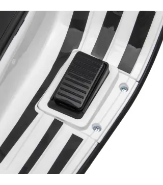 Moto Eléctrica para Niños de +3 Años con Licencia Vespa con USB MP3 Luz LED Radio FM Velocidad 3 km/h Carga 35kg Blanco