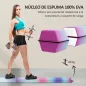 Barra de Equilibrio Gimnasia Plegable 236 cm Barra de Gimnasia Artística para Niños Entrenamiento en Casa Multicolor