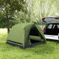 Tienda de Camping para 4 Personas Impermeable Fácil Instalación y Bolsa de Transporte Incluida 200x200x135 cm Verde