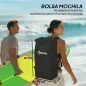 Tabla Paddle Surf Hinchable SUP Extra Largo de 335 cm con Asiento Remo Convertible Aletas Bomba y Mochila Carga 180 kg