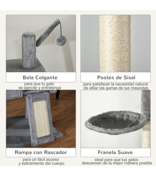 Árbol Rascador para Gatos